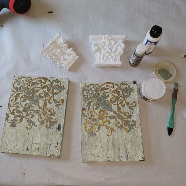 Imagen del proceso de trabajo de un curso de columnas 