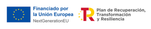 Imagen logotipos de Financiado por la unión europoea y plan de recuperación, transformación y resiliencia